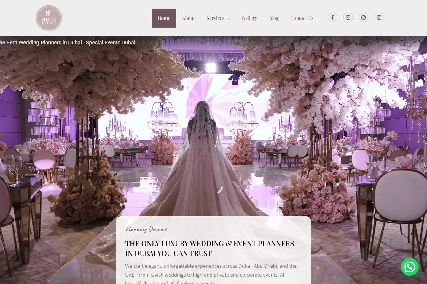 Special Events Dubai