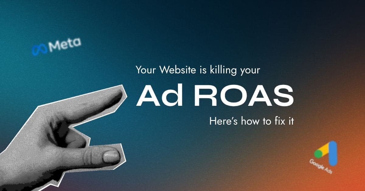 Website ad roas fixing