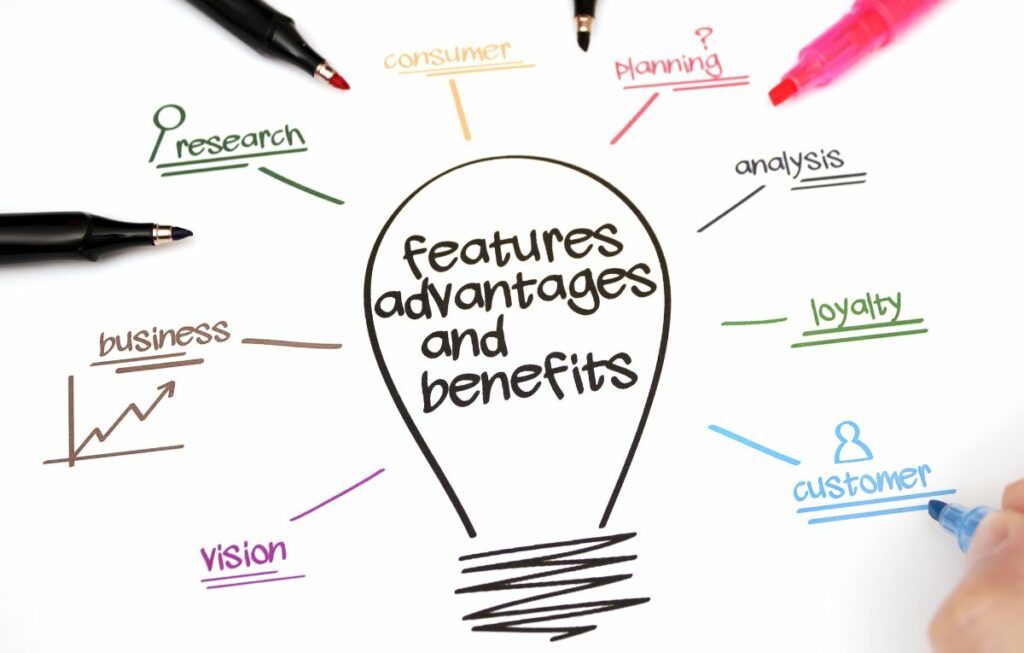 benefits not just features